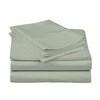 Luxury Dreams 4-Piece 1800 TC Series Deep-Pocket Luxurious Organic Bamboo Blend Bed Sheet Set LD-1800BF-3PC-LGRA-T